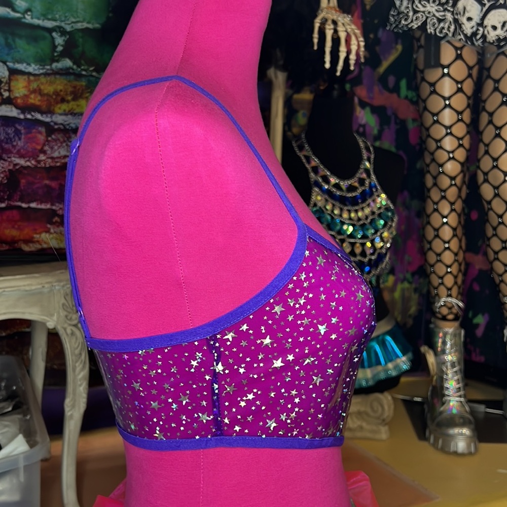 New, Rave Corset Top - Picture 3 of 8